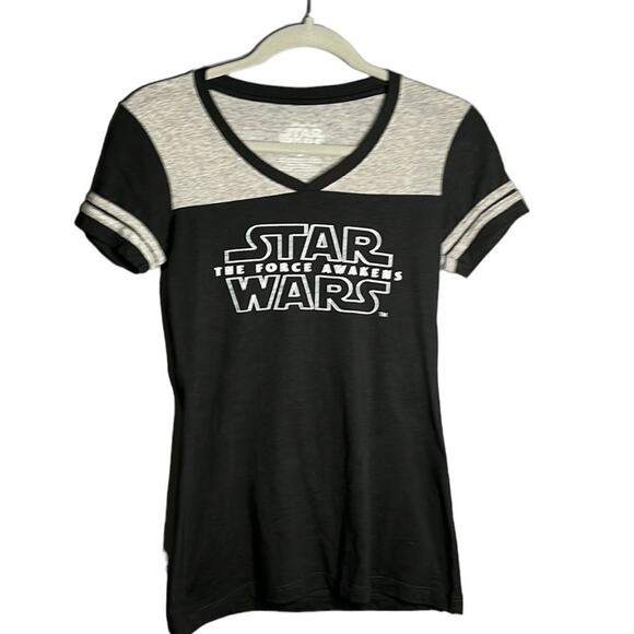 Star Wars Black and Gray Short Sleeve T Shirt Size Small - Picture 1 of 7
